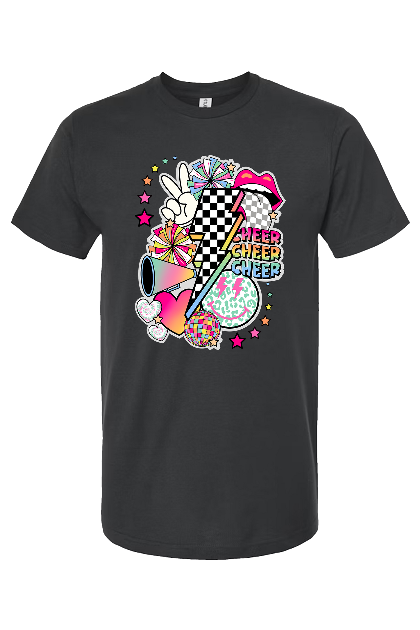 Youth neon print cheer